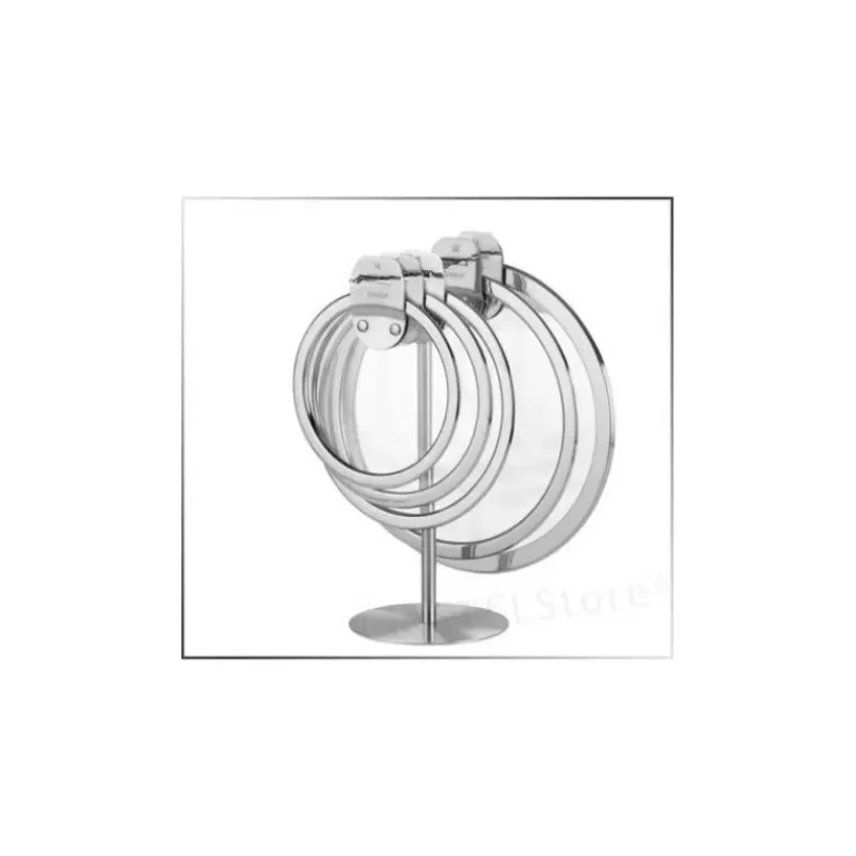 Couvercle Plat en Verre Trempé 26 cm Strate Amovible Cristel