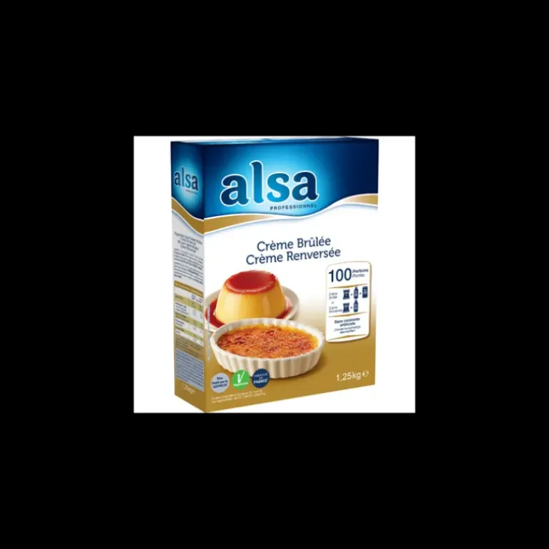 Crème Brulée et Renversée Alsa 1,25 kg