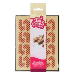 Décors Chocolat Blanc Sucre d'Orge (x24) Funcakes