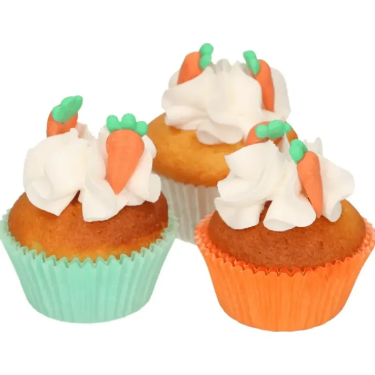 Décors en Sucre Carotte (x16) Funcakes