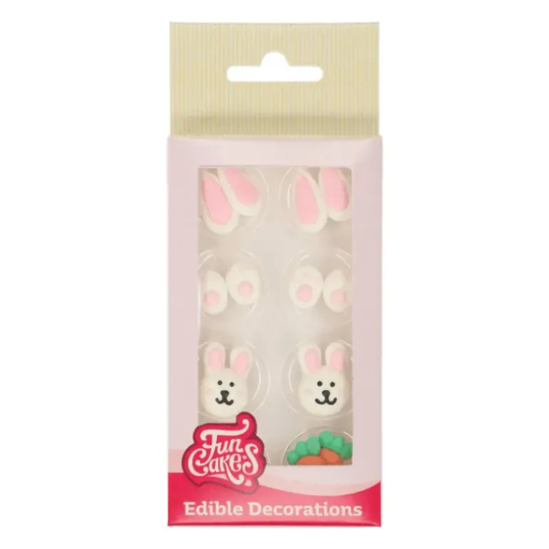 Décors en Sucre Pâques (x8) Funcakes