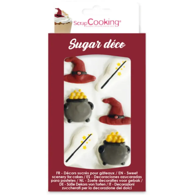 Décosucres Sorcier (x6) ScrapCooking