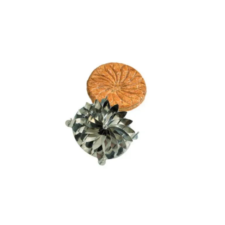 Découpoir Galette Fleur en Inox 20 cm