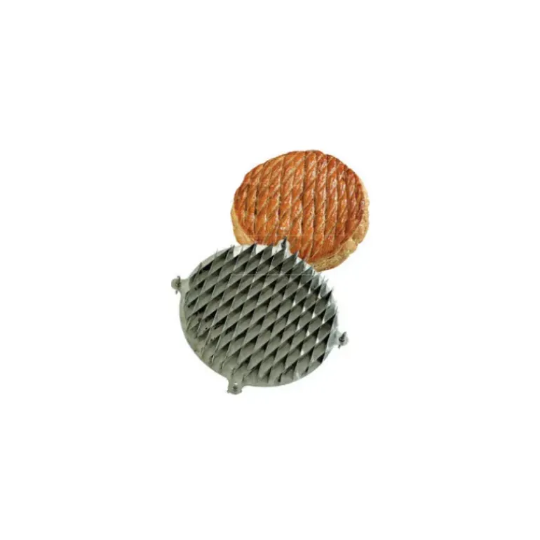 Découpoir Galette Losanges en Inox 24 cm
