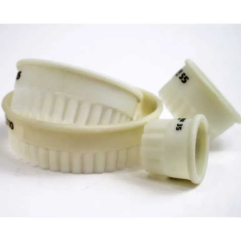 Découpoirs Ronds Cannelés Pairs Exoglass (Boîte de 9)