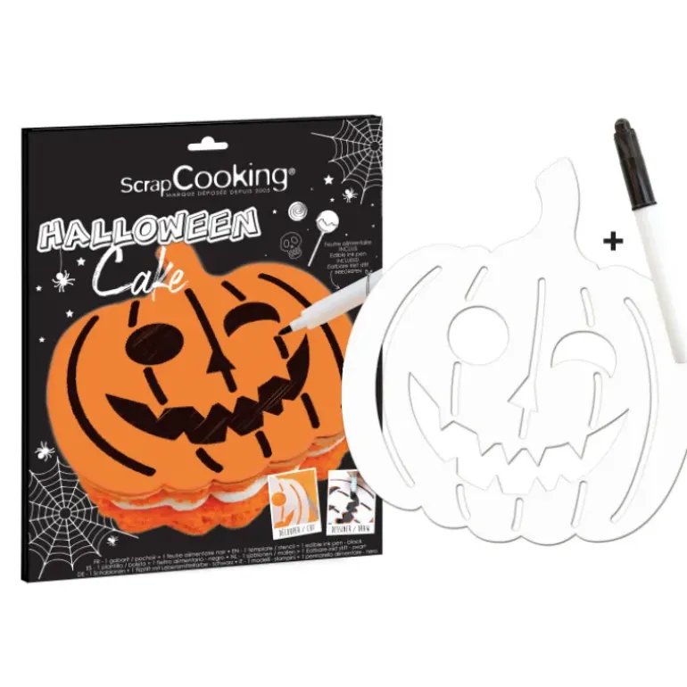 DEFAUT Pochoir Gâteau Halloween Scrapcooking