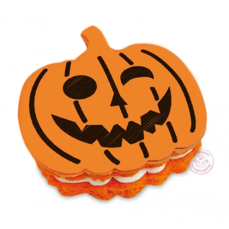 DEFAUT Pochoir Gâteau Halloween Scrapcooking