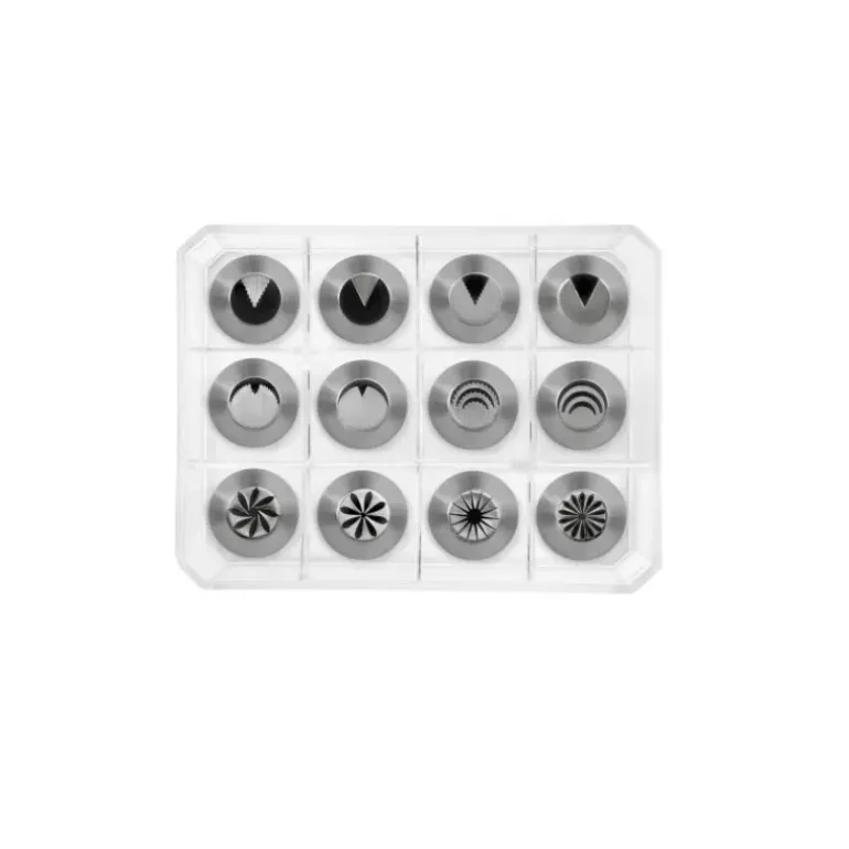 Douille Inox Russe Standard Ø 1,6 cm x H 4 cm (x12) Ibili