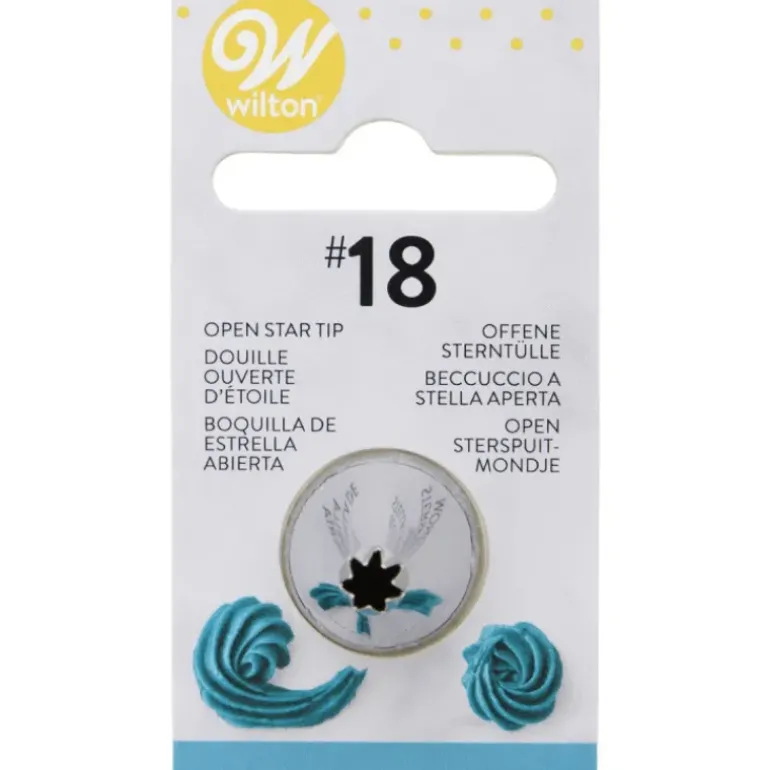 Douille Pâtissière Etoile Ouverte n°018 Wilton