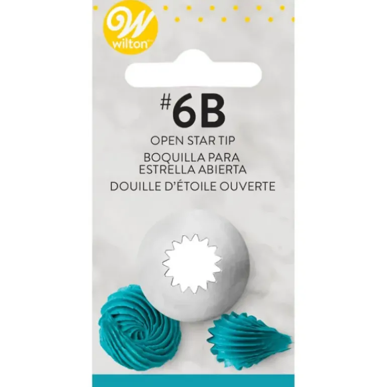 Douille Pâtissière Etoile Ouverte (n°6B) Wilton