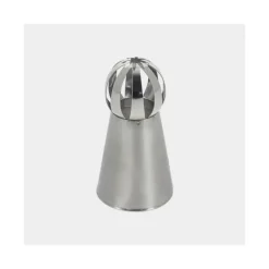 Douille Russe Inox Stries Larges Ø 3 cm x H 6 cm De Buyer