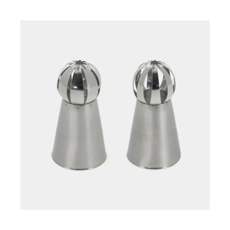 Douille Russe Inox Stries Larges Ø 3 cm x H 6 cm De Buyer