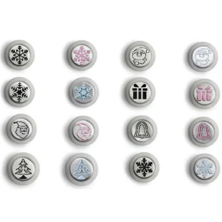 Douilles Russes Décors Noël Ø 2,4 cm (x8)