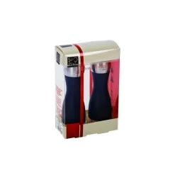 Duo Moulin à Poivre et à Sel Fidji 15 cm Noir-Inox Peugeot