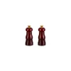 Duo Moulin à Poivre et à Sel Garnet Bouton Doré 11 cm Le Creuset