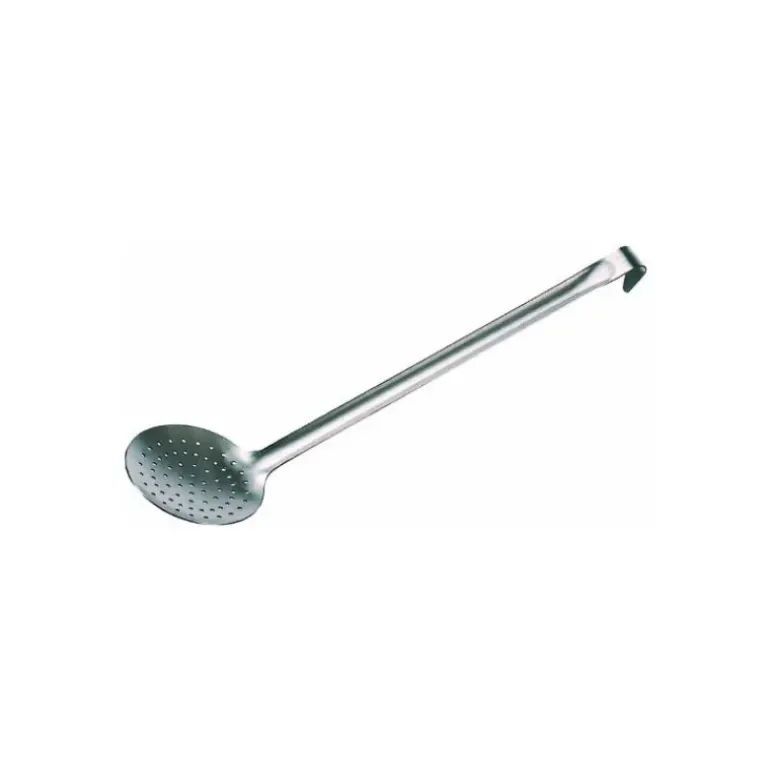 Ecumoire en Inox Monobloc L.65 cm Ø18 cm