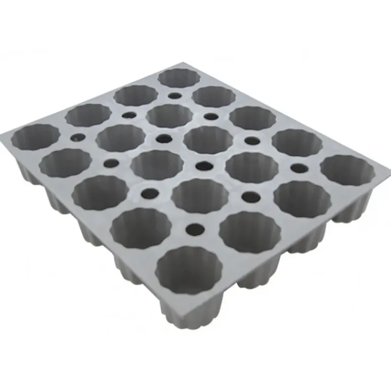 Elastomoule à mini Cannelés - 20 empreintes 21 x 17,6 cm - Silicone de Buyer