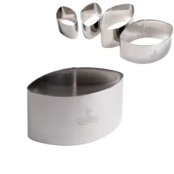 Emporte Pièce Calisson 7 x 3,8 H 4 cm Inox Gobel
