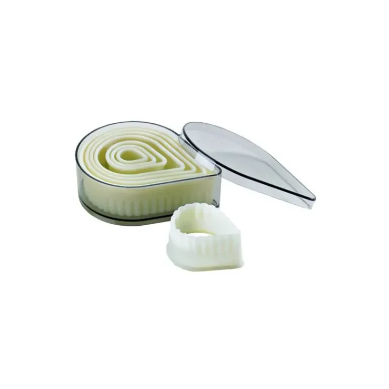 Emporte Pièce Cannelé Larme Polyglass (x8)