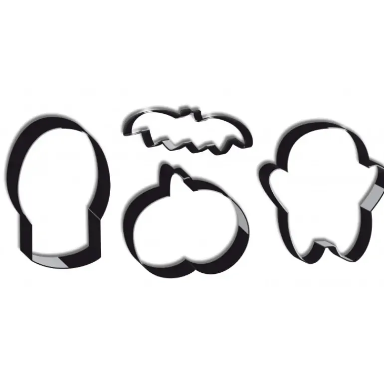 Emporte Pièce Halloween x4 Scrapcooking