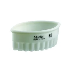 Emporte Pièce Ovale Cannelé 11,5 x 7 cm Exoglass Matfer