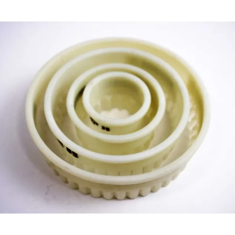 Emporte Pièce Rond Cannelé 2 cm Exoglass