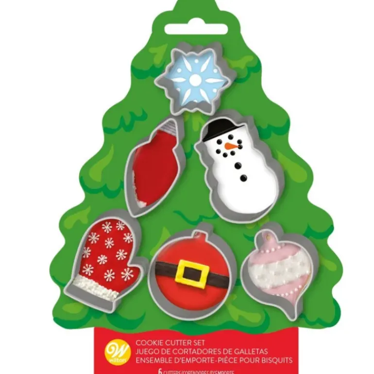 Emporte Pièces Noël Étain (x6) Wilton