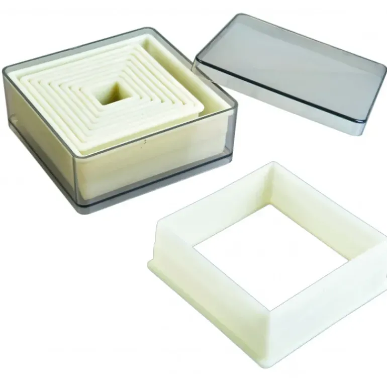 Emporte-Pièce Carré Uni Polyglass (x9) Ibili