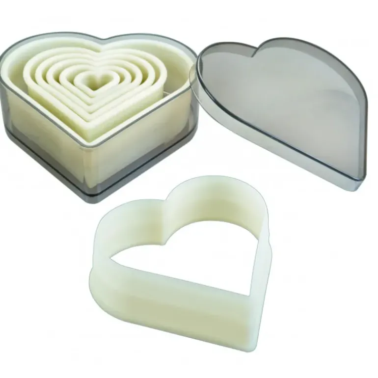Emporte-Pièce Coeur Polyglass (x7) Ibili