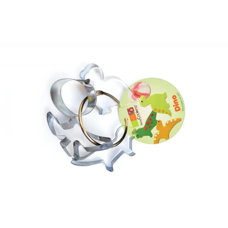 Emporte-Pièce Dinosaure Inox x4 Scrapcooking