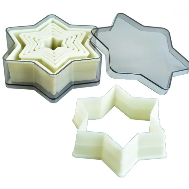 Emporte-Pièce Étoile Polyglass (x6) Ibili
