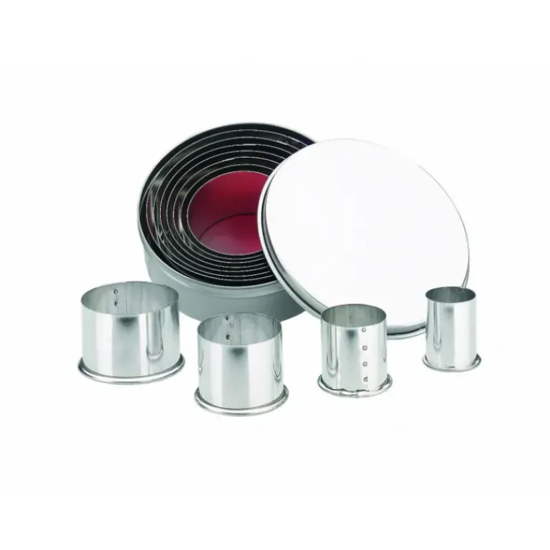 Emporte-Pièces Inox Ronds Unis x 11 Ibili