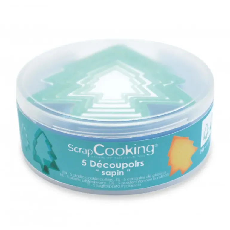 Emporte-Pièces Sapin (x5) Scrapcooking