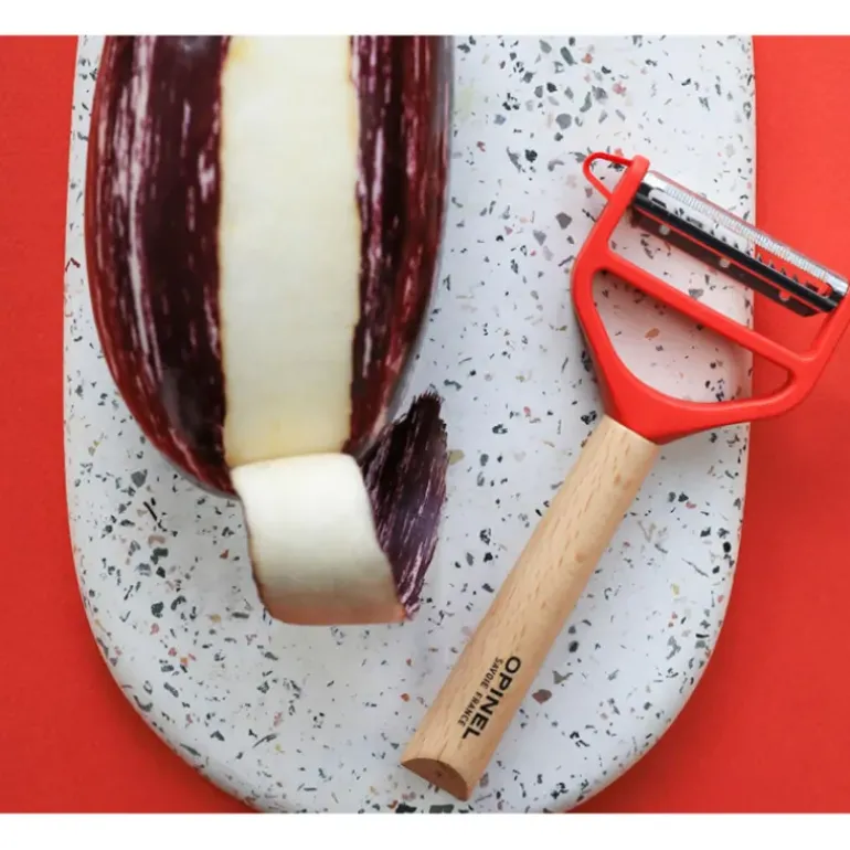 Eplucheur en Bois Rouge T-duo Opinel