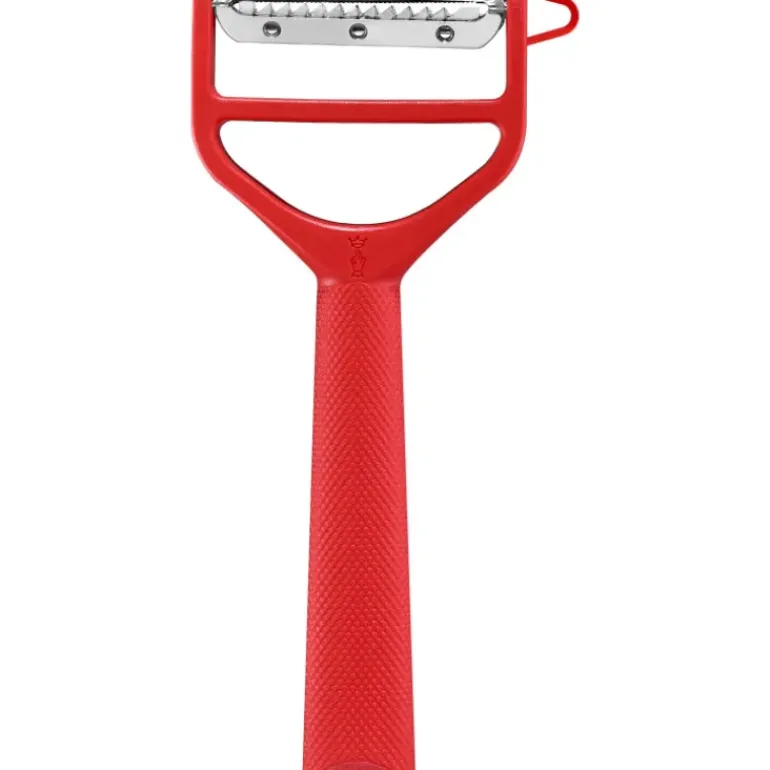 Eplucheur en Polymère Rouge T-duo Opinel