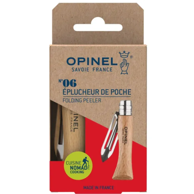 Eplucheur N°6 Hêtre Cuisine Nomade Opinel