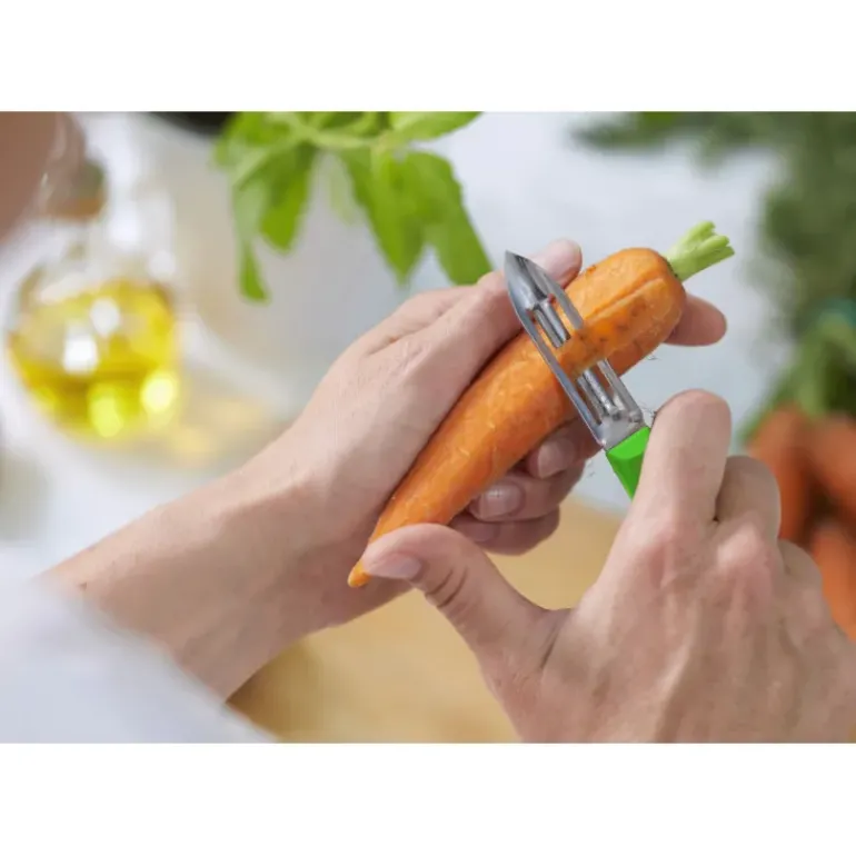 Eplucheur N°315 Vert Les Essentiels + Opinel