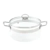 Faitout en Verre avec Couvercle 24 x H 12 cm Belissam Mastrad