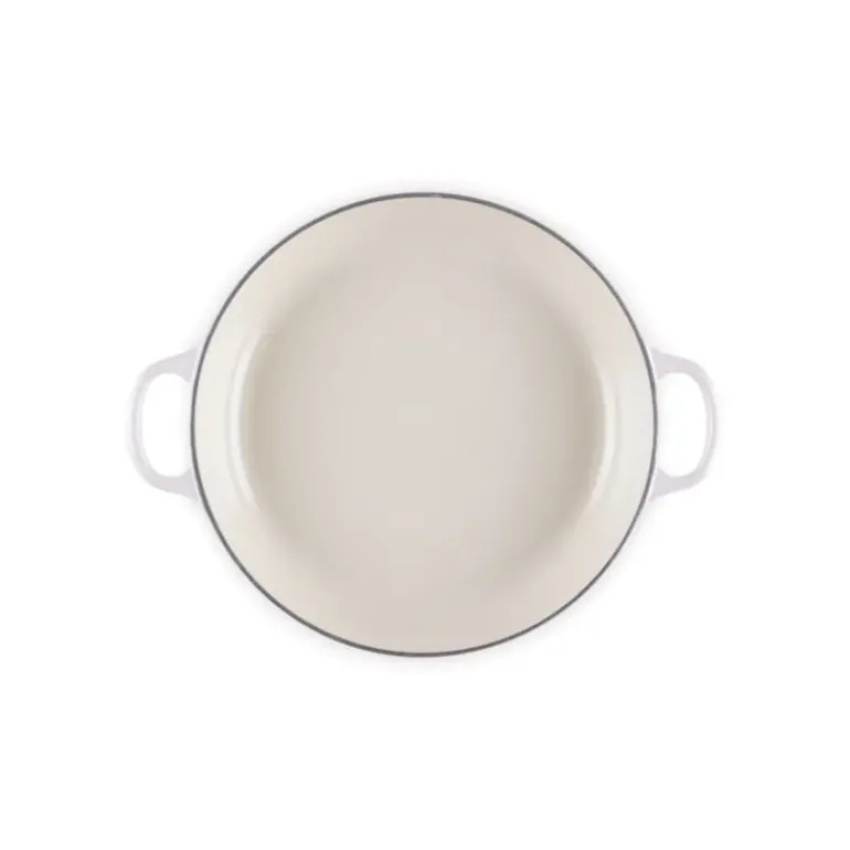 Faitout Fonte Émaillée Pétales Shell Pink 26 cm Le Creuset