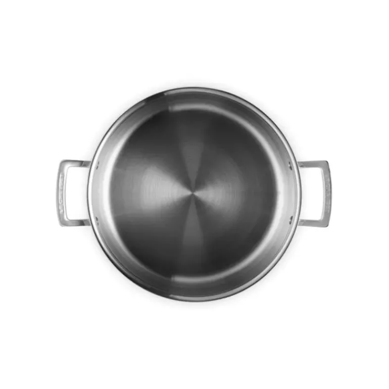 Faitout Inox 28 cm avec Couvercle Le Creuset