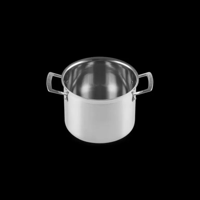 Faitout Inox 20 cm avec Panier Vapeur Le Creuset