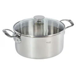 Faitout Inox avec Couvercle ø24 cm Milady De Buyer