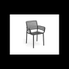 Fauteuil en Résine Doga Anthracite Nardi