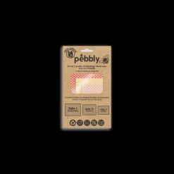 Feuille Emballage Alimentaire Cire Abeille Pois (x3) Pebbly