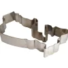 FIN DE SERIE Cercle Inox Pays Canada 25 x 13 cm x H 4,5 cm Gobel