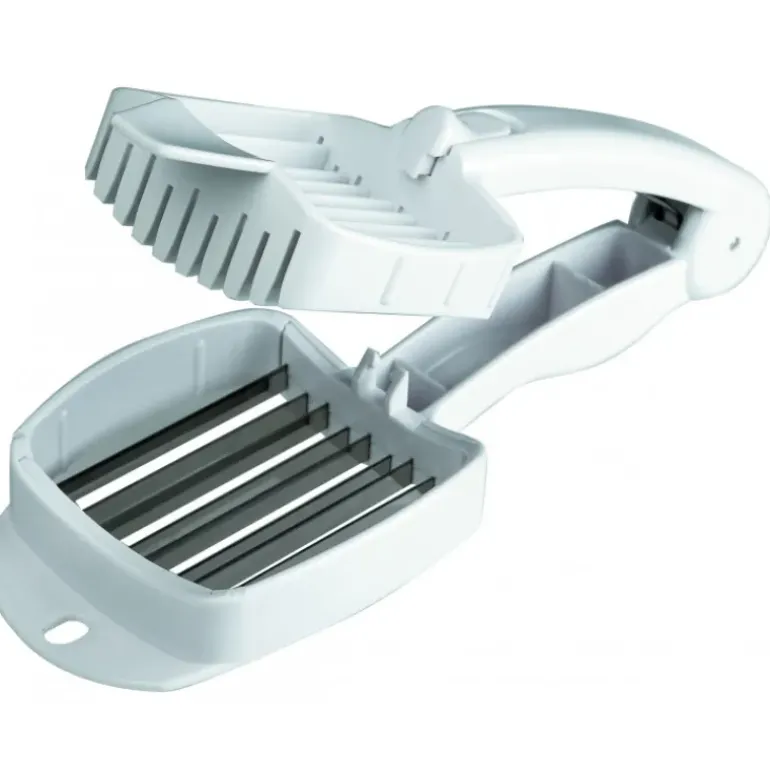 FIN DE SERIE Coupe Légumes Manuel Inox Lamelles 19 cm x H 6 cm Ibili