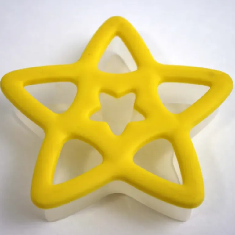 FIN DE SERIE Emporte Pièce Etoile en Plastique 10 cm (x1)
