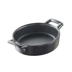 FIN DE SERIE Mini Ramequin crème brûlée Noir 7,5x7 cm Belle Cuisine Revol
