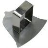 FIN DE SERIE Poussoir Cloche inox 78 x 78 mm - Gobel