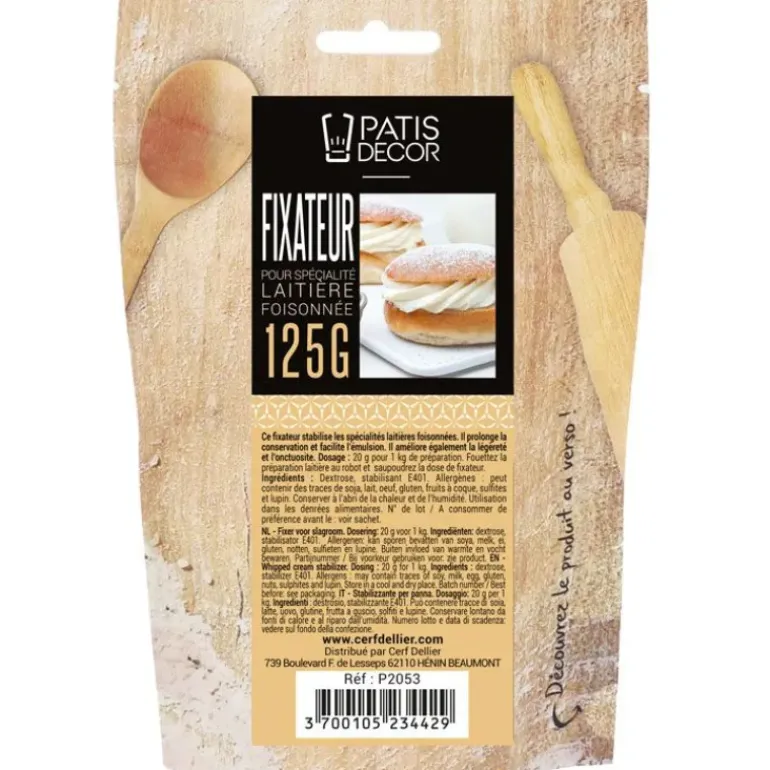 Fixateur Chantilly 125 g Patisdécor
